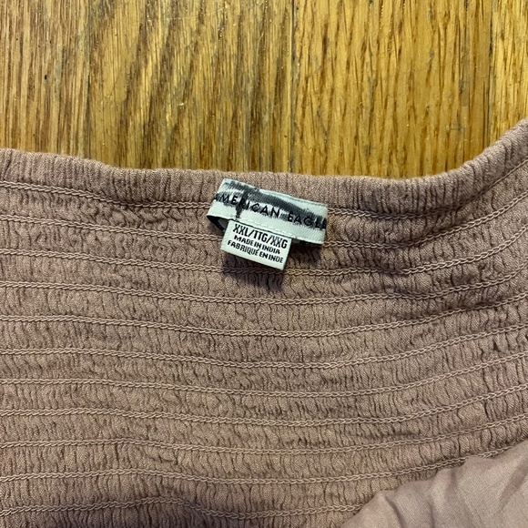 American Eagle Knotted Embroidered Tank - Picture 4 of 4